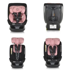 Cangaroo i-Size Kindersitz Quill (40-150cm) Gruppe 0/1/2/3, Isofix, 360° drehbar rosa Online