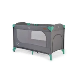 Reisebett Skyglow Laufstall 2 Räder mit Bremsen Matratze Seiteneingang ^ Cangaroo New