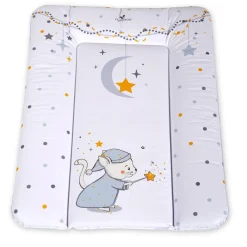 Cangaroo Wickelauflage Soft 50 x 70 cm, gepolstert erhöhter Rand, abwaschbar weiß Clearance