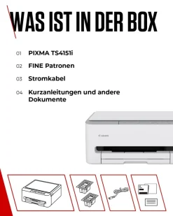 PIXMA TS4151I -WLAN-Multifunktionsdrucker ^ Canon Sale