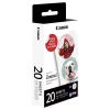 Zoemini ZINK Circle Sticker ZP-2030-2C-20 ^ Canon