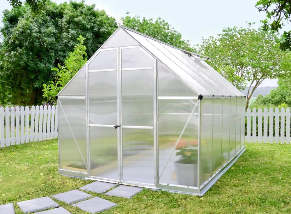 Canopia Essence 3.6x2.5 Gewächshaus, silber ^ PALRAM Sale