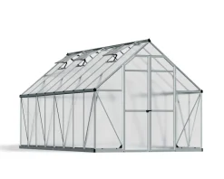 PALRAM Canopia Essence 4.9x2.5 Gewächshaus, silber Outlet
