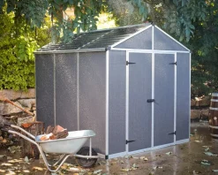 Canopia Rubicon Gerätehaus, anthrazit 228x237x235 cm ^ PALRAM Sale