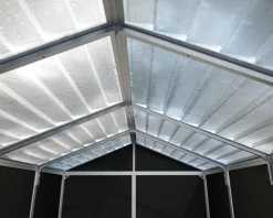 PALRAM Canopia Rubicon Gerätehaus, anthrazit  229x185x217 in cm Outlet