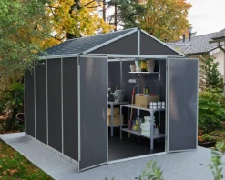 PALRAM Canopia Rubicon Gerätehaus, anthrazit 302x237x235 cm Best