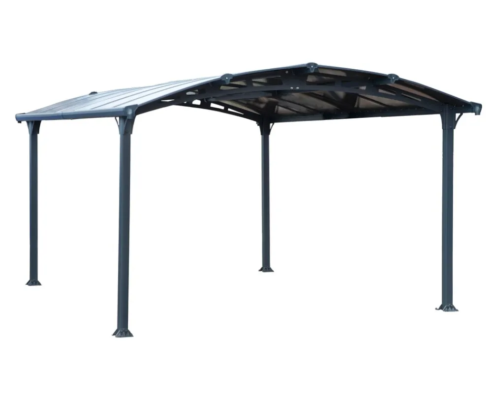 PALRAM Canopia Tucson Aluminium-Pavillon 3,6 x 4,4 m grau New