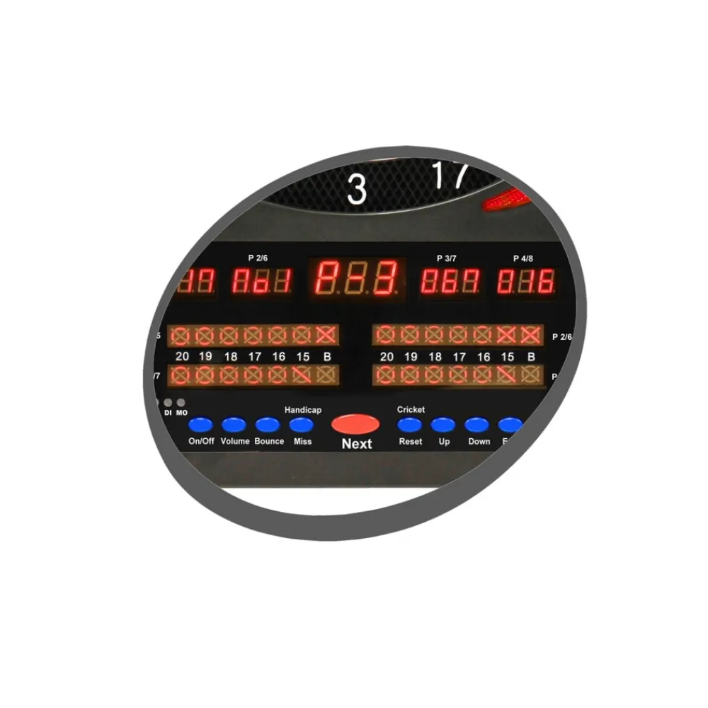 ELEKTRONIK DARTBOARD TOPAZ 901, MIT ADAPTER, 2-LOCH ABSTAND (Produkt aktuell ausverkauft) ^ Carromco Discount