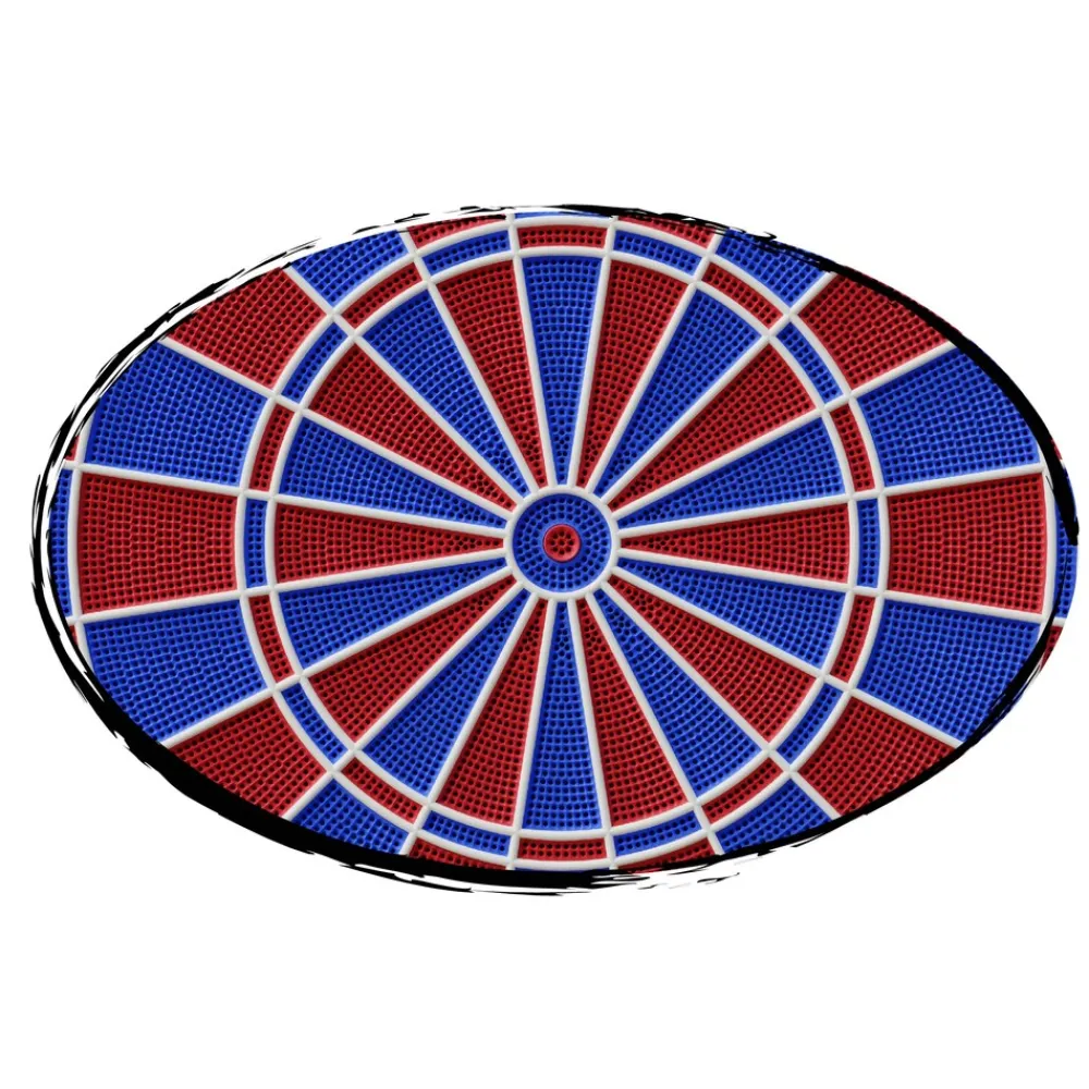 Elektronik Dartboard Flash-401, mit Adapter, 2-Loch Abstand ^ Carromco Best