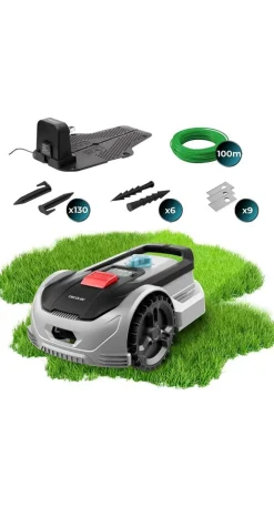 Cecotec Conga GrassHopper 300 Grau Hot
