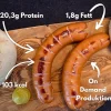 Vorteilspack Bockwurst Style mit Skyr, 20 Stück (2 kg) ^ Cheat Meat Best