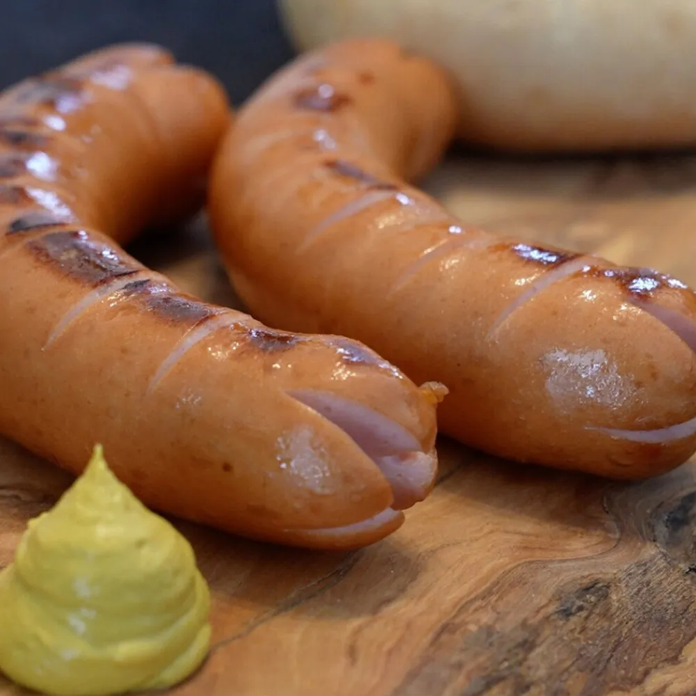 Vorteilspack Bockwurst Style mit Skyr, 20 Stück (2 kg) ^ Cheat Meat Best