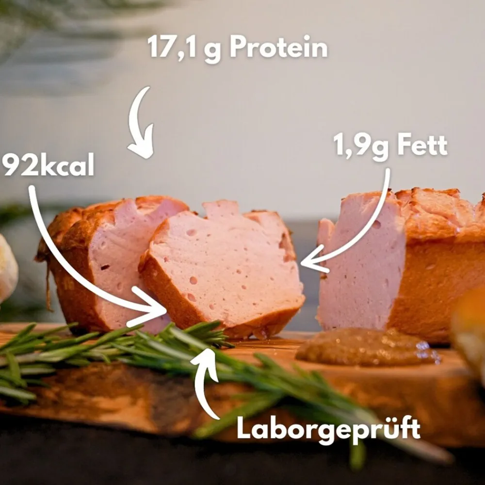 Vorteilspack Fleischkäse Style mit Skyr, 5 Stück (2,5 kg) ^ Cheat Meat New