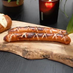 Vorteilspack Puten-Bockwurst Style mit Skyr, 25 Stück (2,5 kg) ^ Cheat Meat Discount