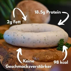 Cheat Meat Vorteilspack Weißwurst Style mit Skyr, 30 Stück (2,4 kg) Online