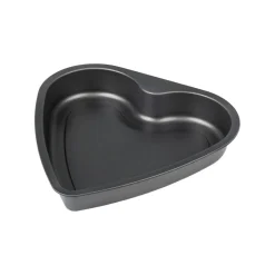 Herz Backform, antihaftbeschichtet, ca. 26 x 25,5 x 4 cm ^ CHG Discount