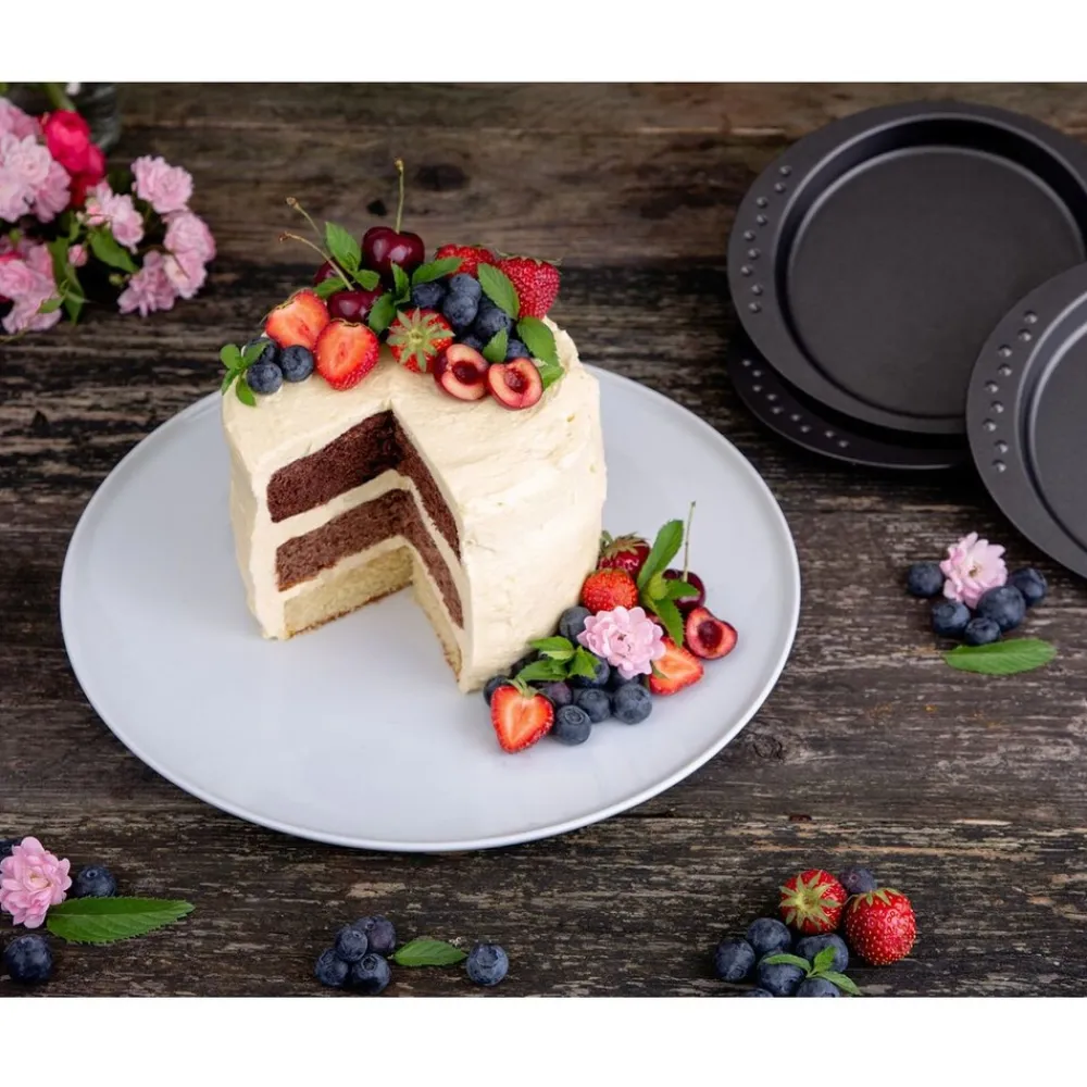 CHG MARIE Schichtkuchenform, antihaftbeschichtet, 3-teilig Hot