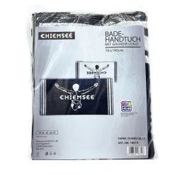 Chiemsee Handtuch Badehandtuch 70x140cm Baumwolle dunkelblau Strandhandtuch ^ Happy People Hot