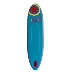 Chiemsee - SUP-Set inkl. Board, Paddel, Pumpe, Leash & Rucksack (gelb/blau) Stand-Up Paddle ^ Happy People Discount