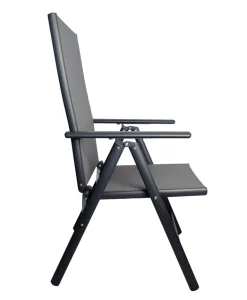 Klappsessel Aluminium 2er Set Gartenstuhl klappbar Campingstuhl ^ Chillroi Best