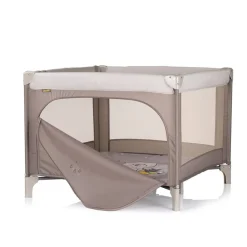 Chioplino Laufstall Pop-up Reisebett faltbar, Matratze Tragetasche Seiteneingang ^ Chipolino Sale