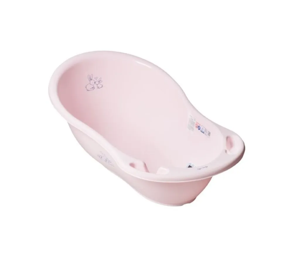 Chipolino Babybadewanne Marea Hase Ablagefächer eine Länge von 102 cm ab Geburt pink Best