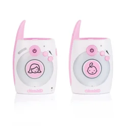 Chipolino Babyphone Astro, 300 m Reichweite, Zweiwege-Kommunikation, USB Adapter rosa New