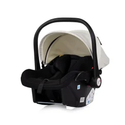 Chipolino Babyschale Vista i-Size (40-87cm) Gruppe 0+, Sonnendach, 3D-Kissen weiß rosa New