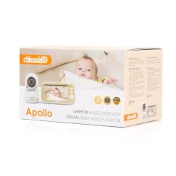 Chipolino Baby-Video-Phone Apollo 5 Zoll Nachtsicht VOX Musik Temperatursensor weiß Sale