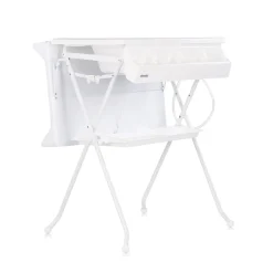 Chipolino Babywanne Wickeltisch 2 in 1 Aqua Zubehörfach klappbar Ständer Stopfen bunt grau Outlet