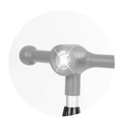 Chipolino Kinderroller Orbit 3 LED-Räder Bremse Lenker höhenverstellbar klappbar blau Discount