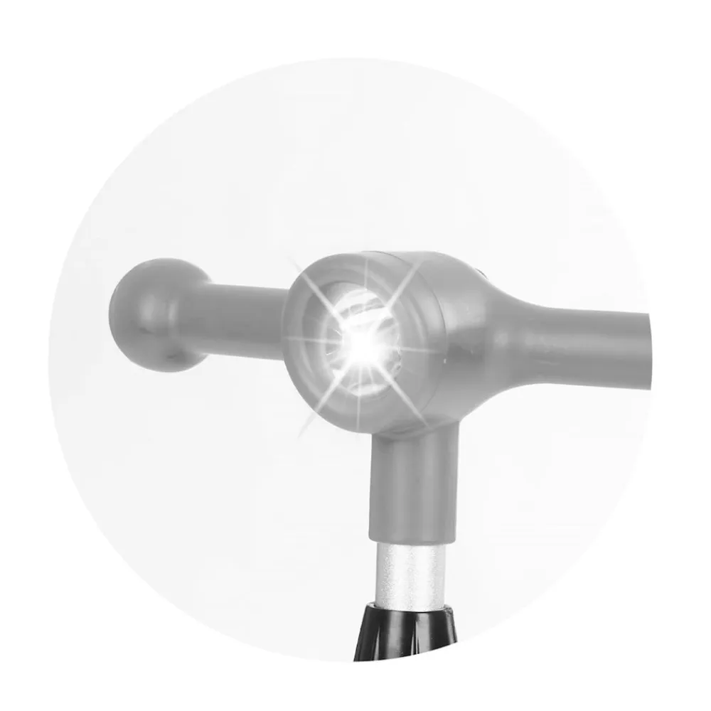 Chipolino Kinderroller Orbit 3 LED-Räder Bremse Lenker höhenverstellbar klappbar blau Discount