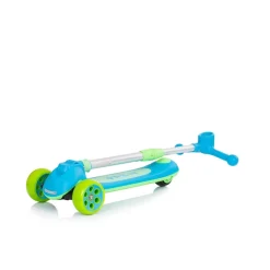 Chipolino Kinderroller Orbit 3 LED-Räder Bremse Lenker höhenverstellbar klappbar blau Discount