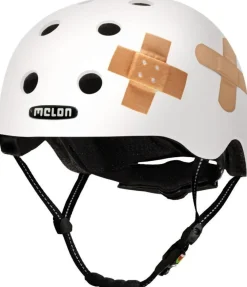 City-Fahrradhelm "All Stars", plastered white matt ^ 90 MELON Best