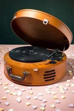 Classic Phono TT-34 Retro Kofferplattenspieler ^ Lenco Clearance
