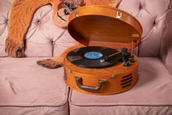 Classic Phono TT-34 Retro Kofferplattenspieler ^ Lenco Clearance