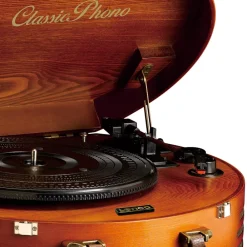 Classic Phono TT-34 Retro Kofferplattenspieler ^ Lenco Clearance