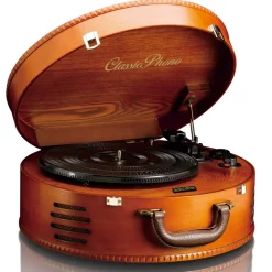 Classic Phono TT-34 Retro Kofferplattenspieler ^ Lenco Clearance