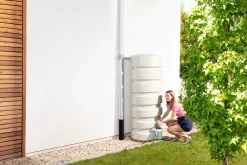 CLASSIC Wandtank-SET 1300 L, sandbeige ^ 4rain Clearance