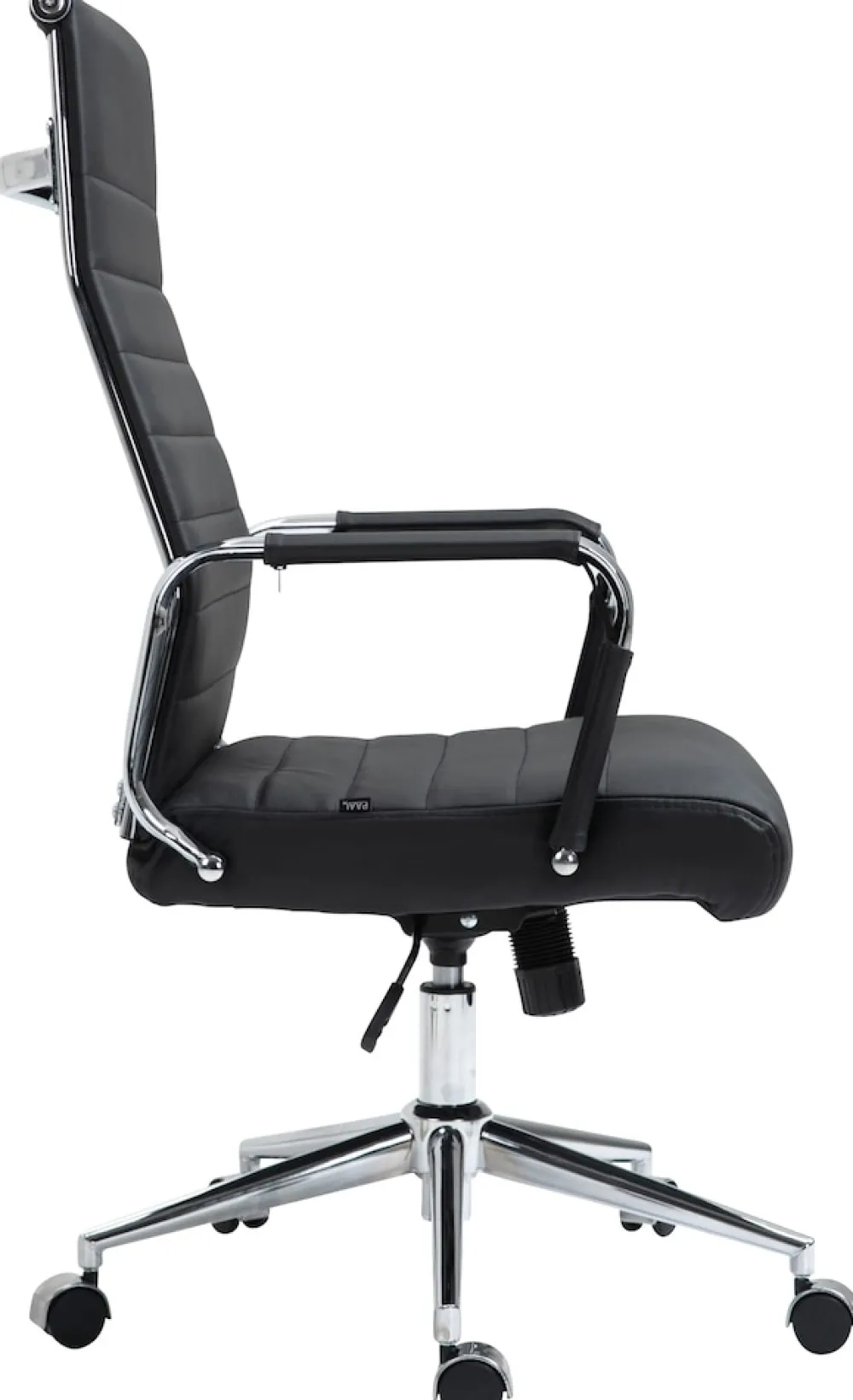 Bürostuhl ergonomisch Kolumbus Echtleder, Schreibtischstuhl höhenverstellbar stufenlos, Drehstuhl mit Rollen bis 150 kg belastbar ^ CLP Sale