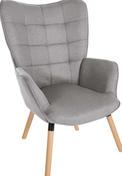Relaxsessel Garding I Komfortabler Polstersessel Mit Stoff-Bezug ^ CLP New