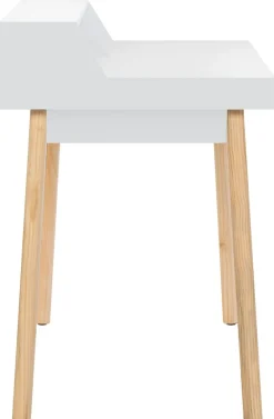 Schreibtisch Eaton I Bürotisch mit 2 Schubladen und großer Arbeitsfläche I Moderner Holztisch ^ CLP Online