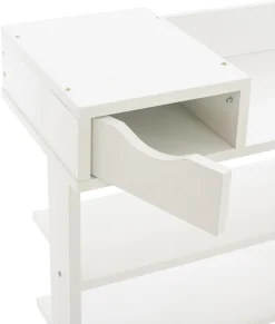 Schuhregal Kristina Mit Vielen Ablageflächen I Dekorativer Schuhschrank I Schuhständer Aus MDF ^ CLP Sale