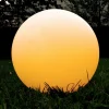 Ø 30cm LED Solarlampe Solarleuchte IP54 mit Farbwechsel, Lichtsensor, Erdspieß ^ @tec Sale