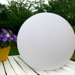 Ø 30cm LED Solarlampe Solarleuchte IP54 mit Farbwechsel, Lichtsensor, Erdspieß ^ @tec Sale