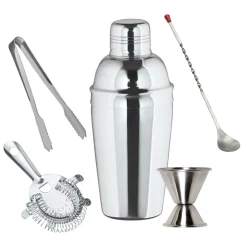 ich-zapfe Cocktail Shaker Set groß- 3-teiliger EDELSTAHLSHAKER Sale