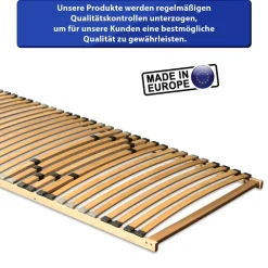 Coemo BASIC Lattenrost starr 120x210cm nicht verstellbar LANG Outlet