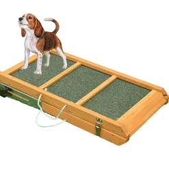 Hunde Rampe klappbar Aufstiegshilfe für Haustiere - Anti-Rutsch-Belag ^ Coemo Hot
