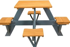 Coemo Kindersitzgruppe Romy Kindertisch und Sitze Gartentisch New