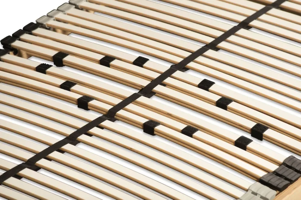 7-Zonen Premium-Lattenrost 42 Leisten Kopfteil verstellbar 90 x 200 cm ^ Coemo